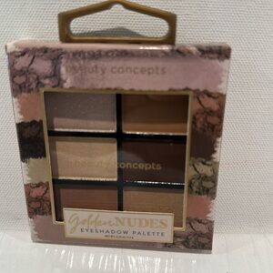 Beauty Concepts Golden Nudes Eye Shadow Palette.